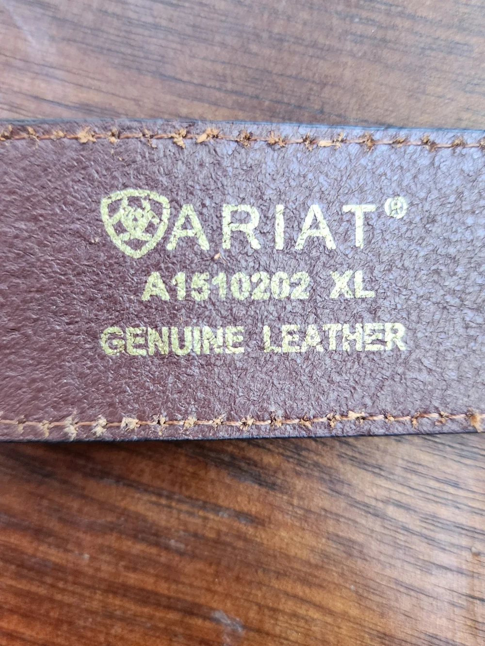 Ariat Women's Floral Stitch Berry Concho Leather Belt A1510202 48 In End To End